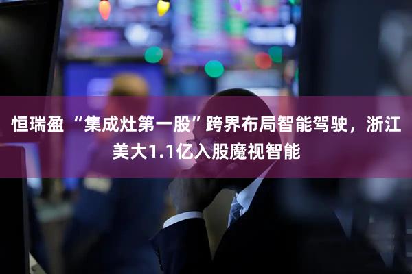 恒瑞盈 “集成灶第一股”跨界布局智能驾驶，浙江美大1.1亿入股魔视智能